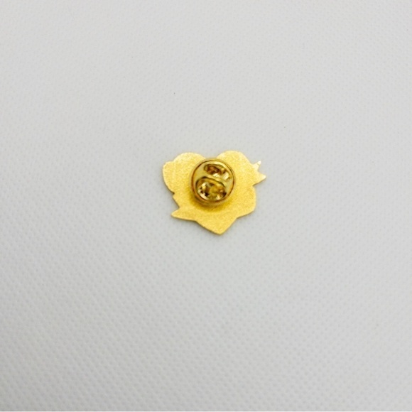 Don't Be A Dick Pink Heart Enamel Pin - Picture 6 of 7